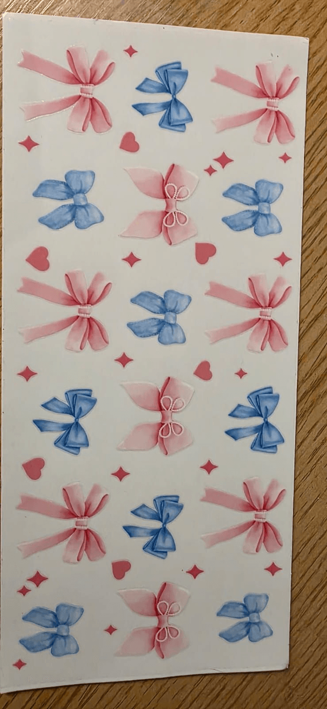 Pink n Blue Bows